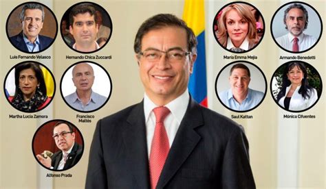 ministros de colombia actuales